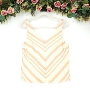 Anthropologie HD In Paris Chevron Midi Tank Top 8